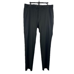 Lauren Ralph Lauren Total Comfort Black Dress Pants 36x34 Mens Slacks Preppy Lux